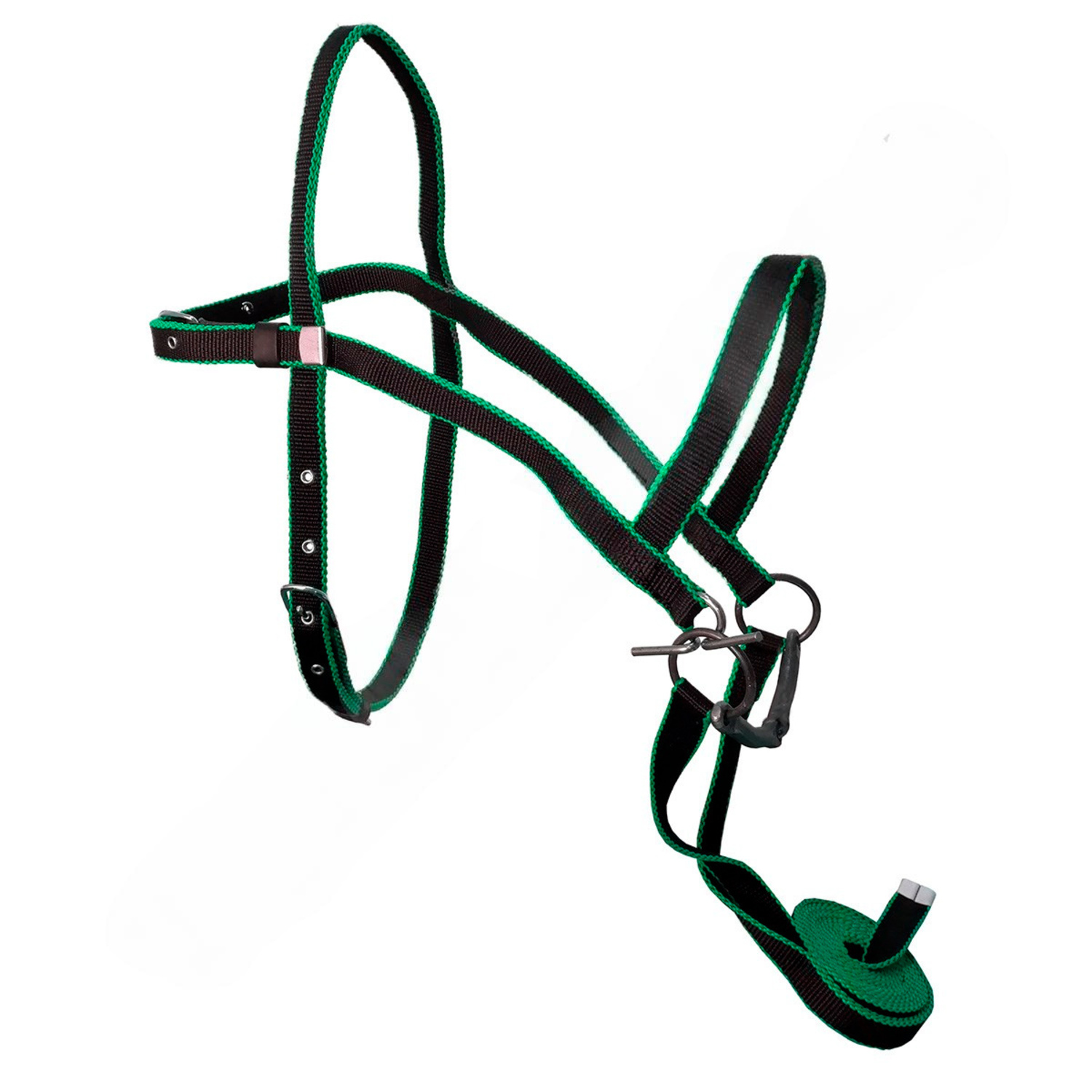 Узда капроновая двойная 25 мм